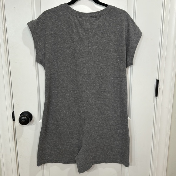 MADEWELL SPRING ROLL ROMPER HEATHER GREY MEDIUM - Picture 9 of 9